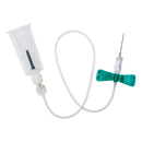 RELI Gemtier Blood Collection Set with Holder 21 Gauge 3/4 Inch Needle Length Safety Needle 11-4/5 Inch Tubing Sterile GSBCS21G-12T