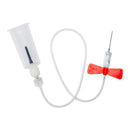 RELI Gemtier Blood Collection Set with Holder 25 Gauge 3/4 Inch Needle Length Safety Needle 3-7/8 Inch Tubing Sterile GSBCS25G-3T