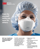 SurgiMac Dental District Medical Supply - 3M™ AURA™ Health Care Particulate Respirator and Surgical Mask 1870+Bulk, N95