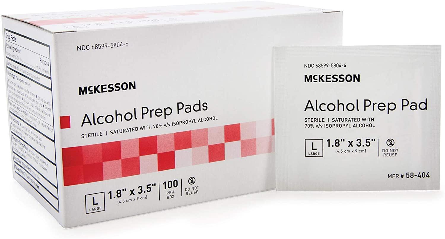 Pdi alcohol store prep pads