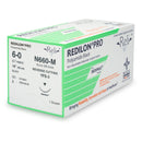Nonabsorbable Suture with Needle Reli Redilon Nylon MFS-3 3/8 Circle Reverse Cutting Needle Size 6 - 0 Monofilament N660-M