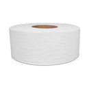 Toilet Tissue Millennium Mor-soft White 2-Ply Jumbo Size Cored Roll Continuous Sheet 9 Inch X 700 Foot
