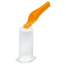 Safety Blood Collection Tube Holder RELI For use with Conventional Mulitple Sample Blood Collection Needles up to 1-1/2 Inch Length SBCTH-ORANGE