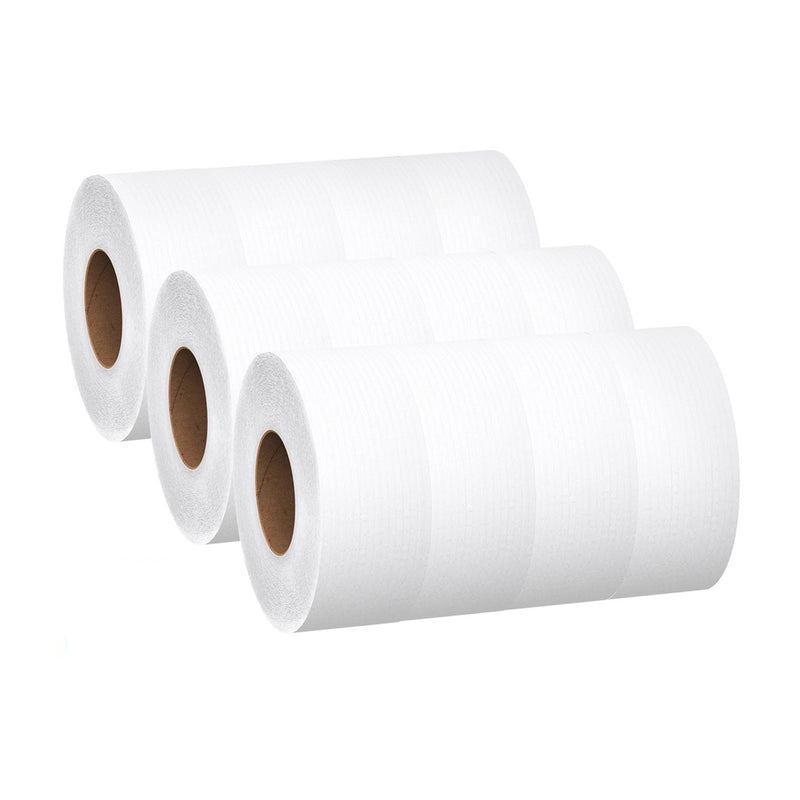 Toilet Tissue Scott Essential JRT White 2-Ply Jumbo Size Cored Roll Continuous Sheet 3-11/20 Inch X 1000 Foot