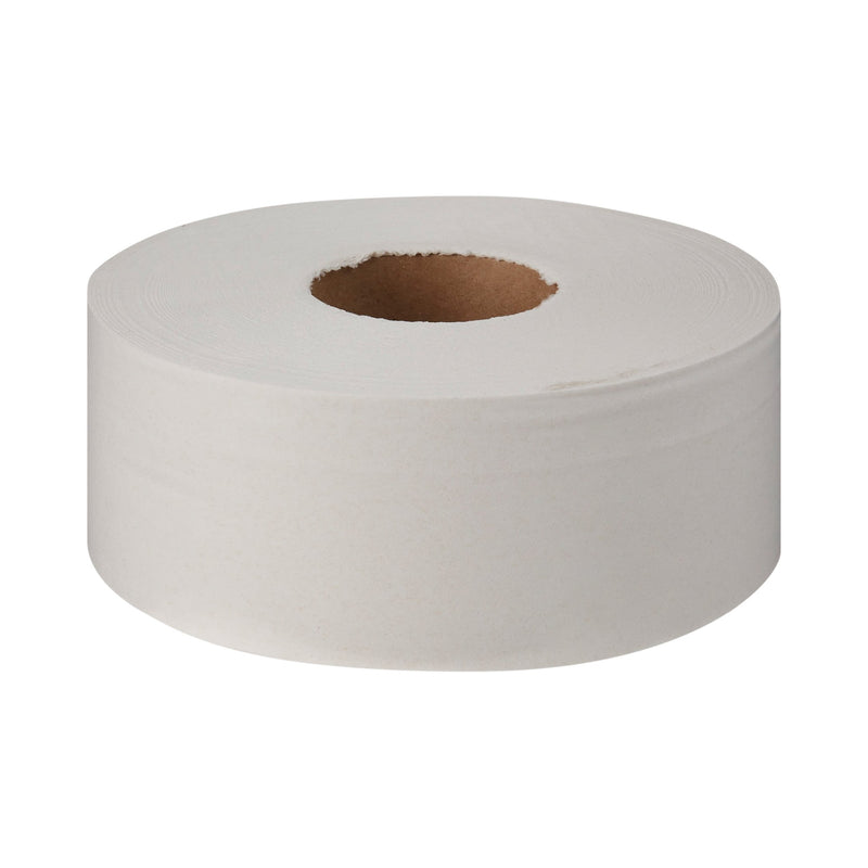 Toilet Tissue Pacific Blue Select White 2-Ply Jumbo Size Cored Roll Continuous Sheet 3-1/5 Inch X 1000 Foot