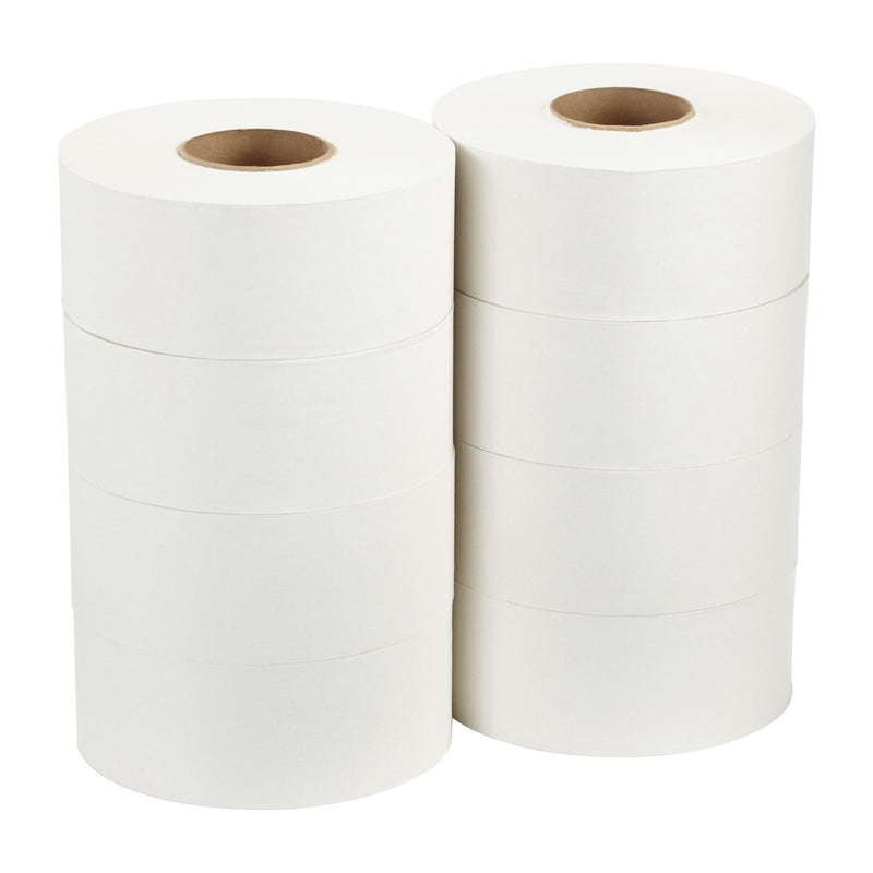 Toilet Tissue Pacific Blue Select White 2-Ply Jumbo Size Cored Roll Continuous Sheet 3-1/5 Inch X 1000 Foot