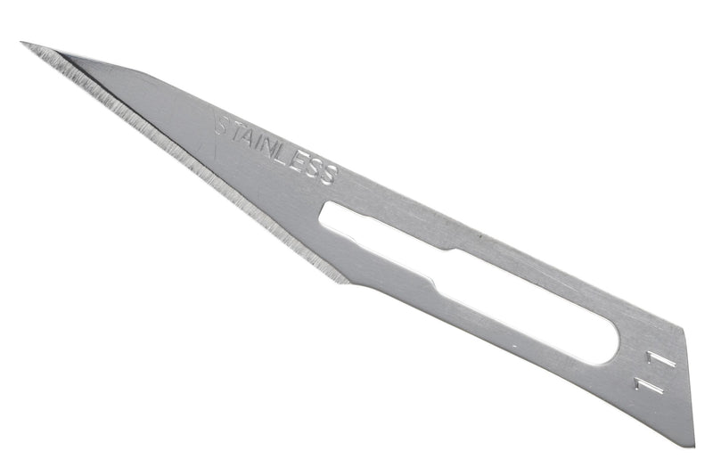 Surgical Blade Glassvan® Carbon Steel No. 11 Sterile Disposable Individually Wrapped