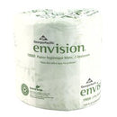 Toilet Tissue envision White 2-Ply Standard Size Cored Roll 550 Sheets 4 X 4-1/20 Inch