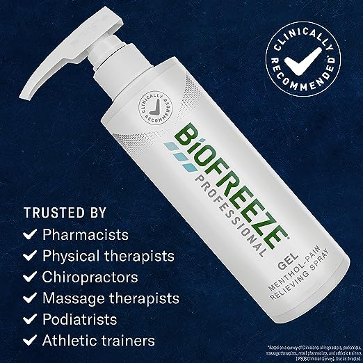 Biofreeze Powerful Topical Pain Relief Gel 32 oz 13431-1
