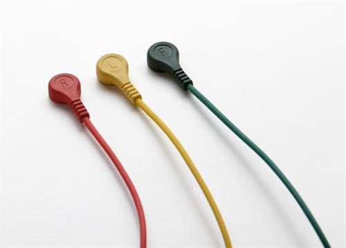 3-Lead Snap Cable Assembly For ECG