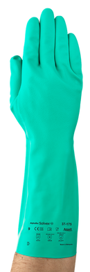 Solvex Nitrile Chemical Protection Gloves 117272-1