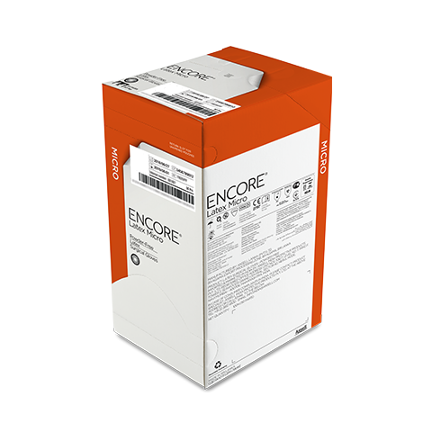 Encore Microptic Powder Free Latex Surgical Gloves 5787000-1