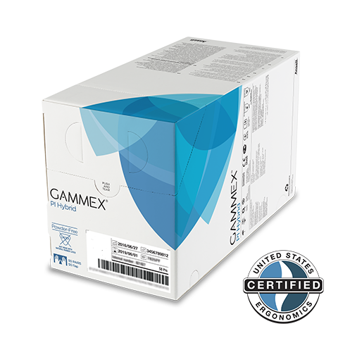 Gammex Pi Hybrid Powder Free Non Latex Surgical Glove 340063055-1