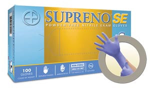 Microflex Supreno Se SE SU-690 Powder-Free Nitrile Exam Gloves, Nitrile, PF, Latex-Free, Textured Fingers SU-690-XS-1
