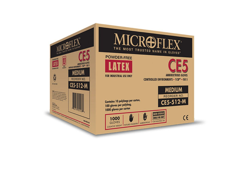 Microflex Latex Cleanroom Gloves Series Hsce4-879 HSCE4-879-6-1