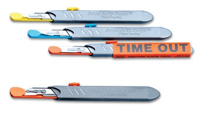 Sandel Safety Scalpels, Fits any #10, #11 or #15 Blade