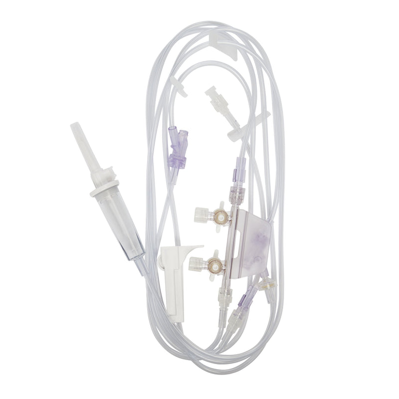 Primary IV Administration Set Caresite Gravity 2 Ports 15 Drops / mL Drip Rate Without Filter 120 Inch Tubing Anesthesia | B. Braun Medical | SurgiMac