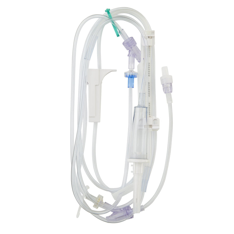 IV Pump Set Infusomat Space Pump 2 Ports 20 Drops / mL Drip Rate Without Filter 114 Inch Tubing Solution | B. Braun Medical | SurgiMac