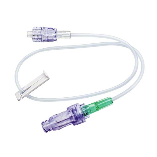 IV Extension Set Needle-Free Port Small Bore 12 Inch Tubing Sterile | B. Braun Medical | SurgiMac