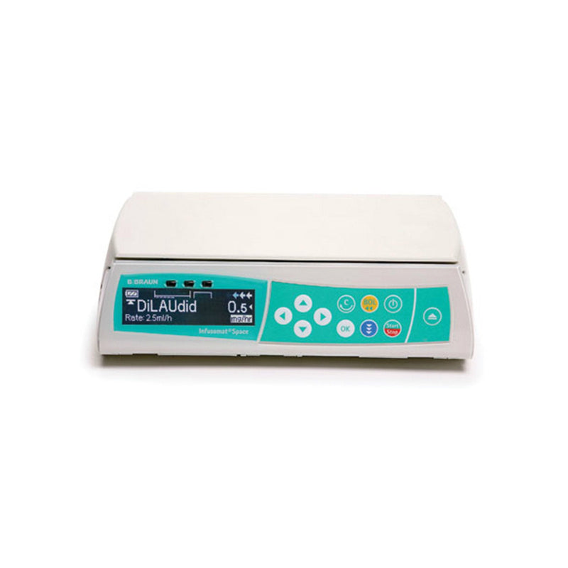 Large Volume Infusion Pump Infusomat Space NiMH Rechargeable Battery Linear Peristaltic Wireless 0.1 to 9999 mL Volume 0.1 to 1200 mL / Hr. Flow Rate | B. Braun Medical | SurgiMac