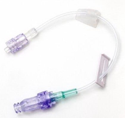 IV Extension Set SteadyCare Needle-Free Port Small Bore 8 Inch Tubing Without Filter Sterile | B. Braun Medical | SurgiMac