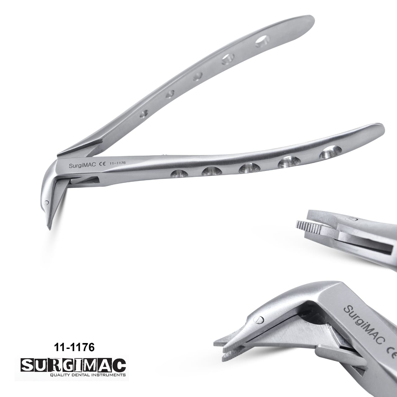 Crown Split Instrument Surgimac 3-Prong Crown Spreader, Stainless Steel. Crown splitting ...
