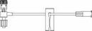 IV Extension Set Needle-Free Port Small Bore 5 Inch Tubing Without Filter | B. Braun Medical | SurgiMac