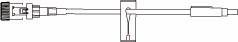 IV Extension Set Safsite Needle-Free Port Standard Bore 6 Inch Tubing Without Filter | B. Braun Medical | SurgiMac