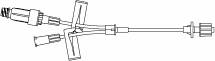 IV Extension Set Needle-Free Port Small Bore 7 Inch Tubing Without Filter | B. Braun Medical | SurgiMac