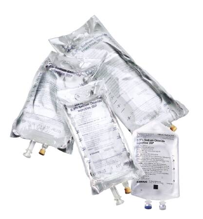 EXCEL IV Hypertonic Replacement Preparation Sodium Chloride 5% IV Solution Flexible Bag 500 mL | B. Braun Medical | SurgiMac