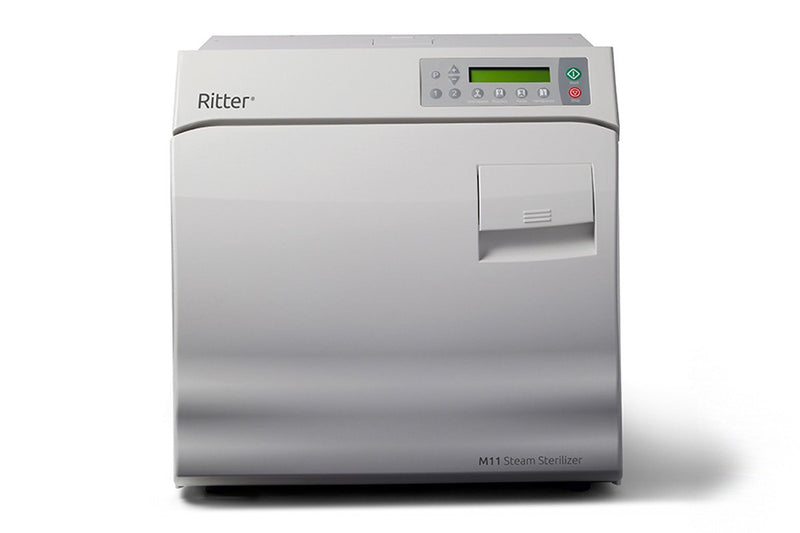 Ritter M11 Tabletop Autoclave with Data Logger Steam 11 Inch Diameter X 18 Inch Depth Automatic Door