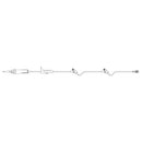 Primary IV Administration Set SafeDay Gravity 2 Ports 10 Drops / mL Drip Rate Without Filter 92 Inch Tubing Solution | B. Braun Medical | SurgiMac