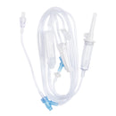 Primary IV Administration Set SafeDay 24 Hour Gravity 2 Ports 15 Drops / mL Drip Rate 0.2 Micron Filter 104 Inch Tubing Solution | B. Braun Medical | SurgiMac
