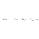 Primary IV Administration Set SafeDay Gravity 2 Ports 15 Drops / mL Drip Rate Without Filter 126 Inch Tubing Solution | B. Braun Medical | SurgiMac