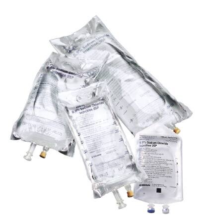 Caloric Agent Dextrose / Sodium Chloride 5% - 0.45% IV Solution Flexible Bag 500 mL | B. Braun Medical | SurgiMac