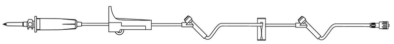 Primary IV Administration Set BBraun Gravity 2 Ports 15 Drops / mL Drip Rate Without Filter 97 Inch Tubing Solution | B. Braun Medical | SurgiMac