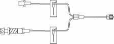 IV Extension Set Needle-Free Port Micro Bore 7 Inch Tubing Without Filter | B. Braun Medical | SurgiMac