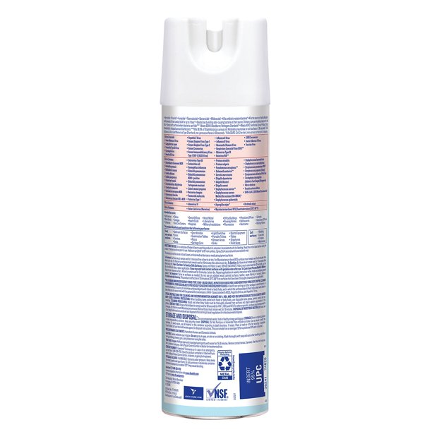 Professional Lysol Surface Disinfectant Alcohol Based Aerosol Spray Liquid 19 oz