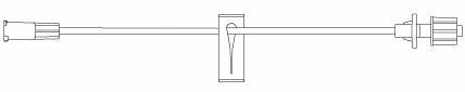 IV Extension Set Small Bore 12 Inch Tubing Without Filter | B. Braun Medical | SurgiMac