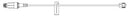 IV Extension Set Needle-Free Port Small Bore 14 Inch Tubing Without Filter | B. Braun Medical | SurgiMac