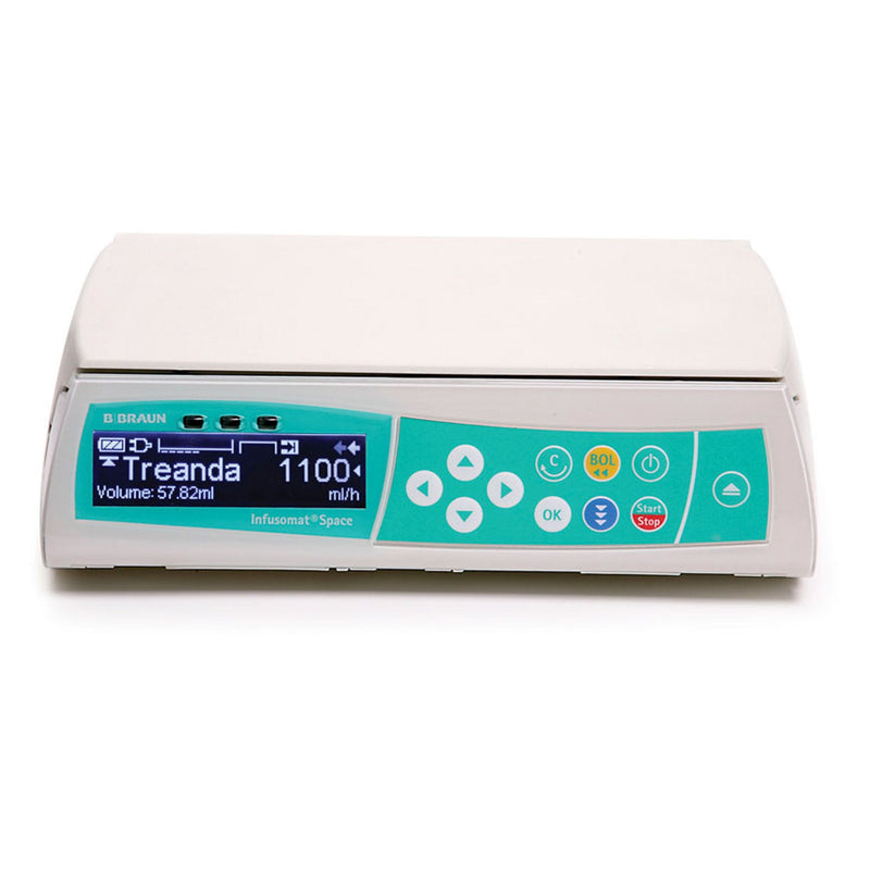 Large Volume Infusion Pump Infusomat Space NiMH Rechargeable Battery Linear Peristaltic NonWireless 0.1 to 9999 mL Volume 0.1 to 1200 mL / Hr. Flow Rate | B. Braun Medical | SurgiMac