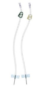 Arteriovenous Fistula Needle Buttonhole AVF 15 Gauge 1 Inch 12 Inch Tubing Without Port | B. Braun Medical | SurgiMac