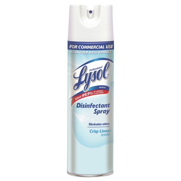 Professional Lysol Surface Disinfectant Alcohol Based Aerosol Spray Liquid 19 oz