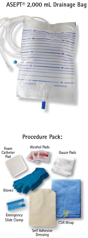 Drain Bag Kit ASEPT | B. Braun Medical | SurgiMac