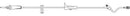 Primary IV Administration Set Caresite Gravity 1 Port 15 Drops / mL Drip Rate Without Filter 113 Inch Tubing Solution | B. Braun Medical | SurgiMac