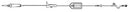 IV Pump Set Vista Pump 1 Port 15 Drops / mL Drip Rate 1.2 Micron Filter 115 Inch Tubing Solution | B. Braun Medical | SurgiMac