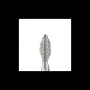 Sterile Diamond Bur (Flame - Very Fine Grit) | SDS-868-021VF | | Burs & diamonds, Dental, Dental Supplies, Diamond, Diamond Burs, Sterile Diamond Burs | Parkell | SurgiMac
