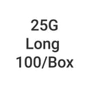 Orabloc Plastic Hub Nerve Block Dental Needle, 25G Long, Red, 100/Bx
