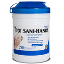 Sani-Hands Alcohol Wipes - 220, Wipes, 6" X 7.5", Large Canister
