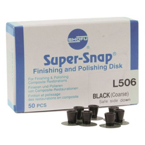 Super-Snap, Black, Coarse, Mini, 50/pk by SurgiMac